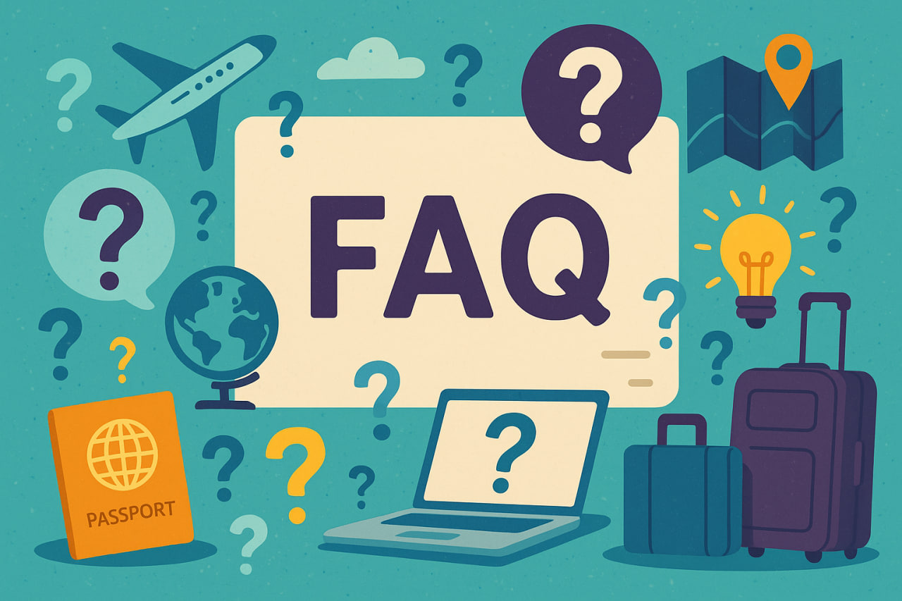 سوالات متداول کاربران از همسفر با تو سوالات متداول کاربران از همسفر با تو