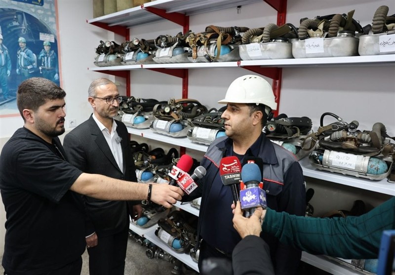 تشریح پروتکلهای سختگیرانه گازسنجی در معدن طبس تشریح پروتکلهای سختگیرانه گازسنجی در معدن طبس
