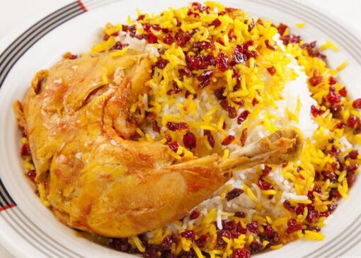 راز پخت مرغ زرشک‌پلو به سبک رستورانی