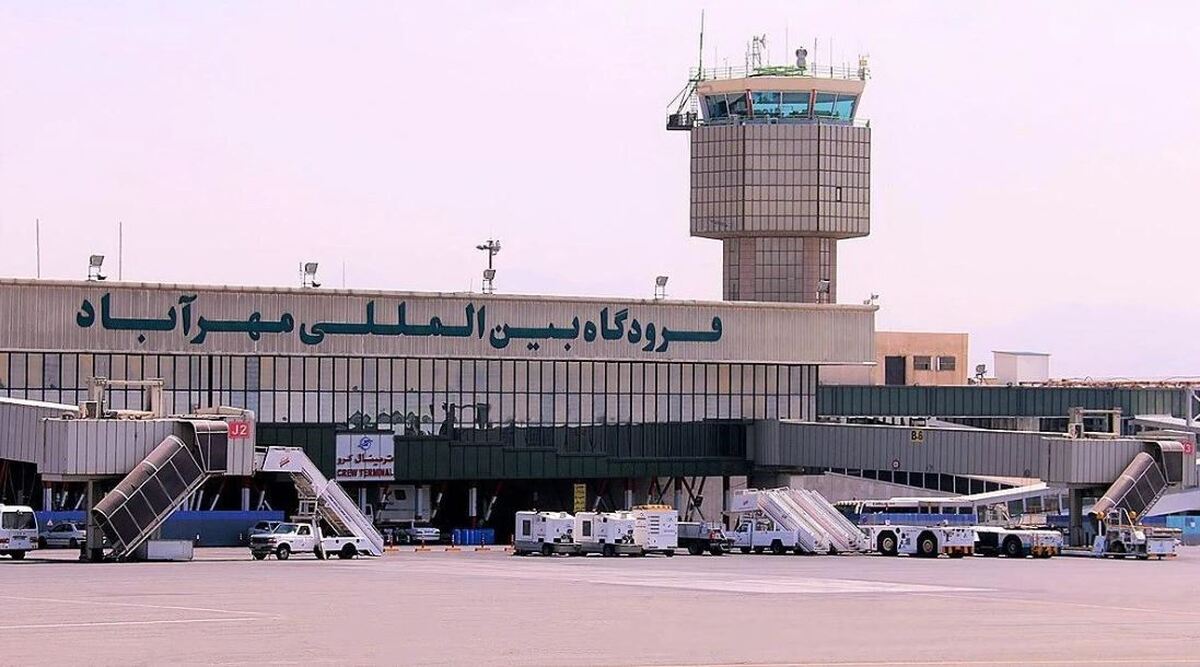 سقف فرودگاه مهرآباد تهران فرو ریخت + عکس سقف فرودگاه مهرآباد تهران فرو ریخت + عکس