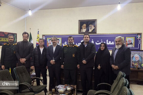 نشست هماندیشی میراثفرهنگی با معاونت فرهنگیهنری سپاه قم نشست هماندیشی میراثفرهنگی با معاونت فرهنگیهنری سپاه قم