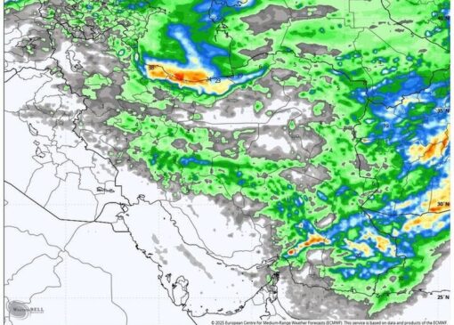 سامانه بارشی جدید در راه است/ باران و باد شدید در چند استان از دوشنبه