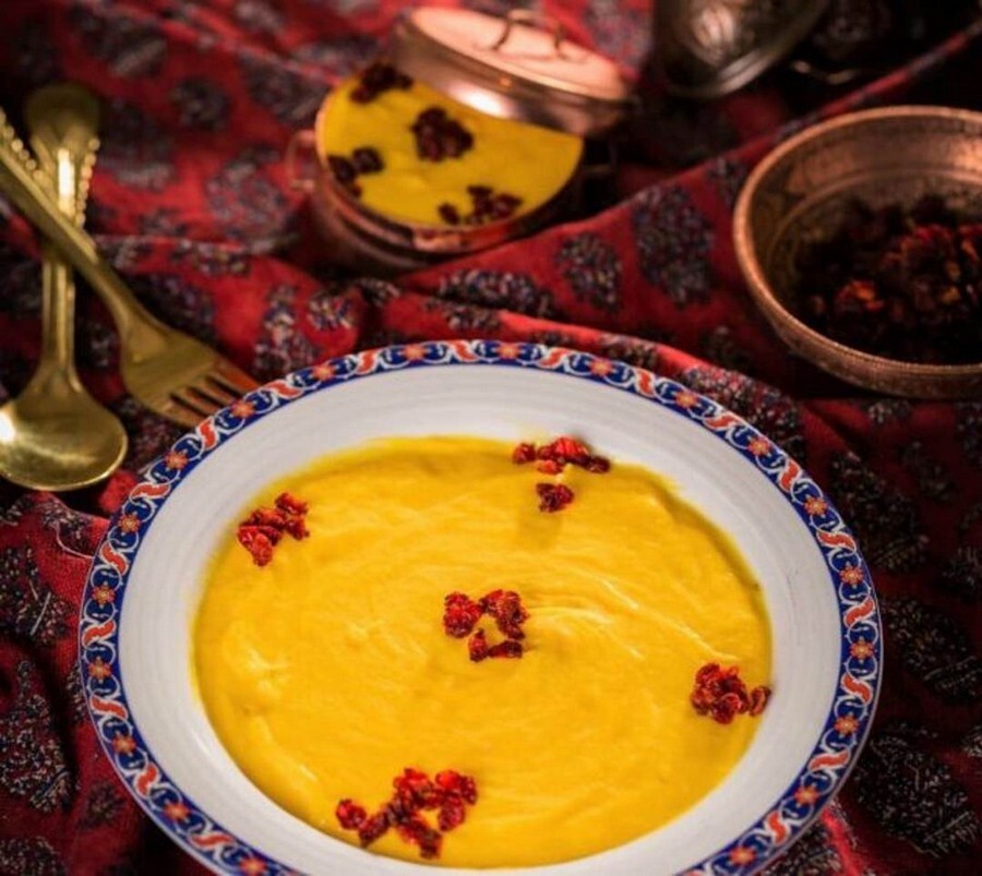 بهترین و معروف ترین غذاهای محلی و سنتی اصفهان + عکس خورشت ماست.jpg