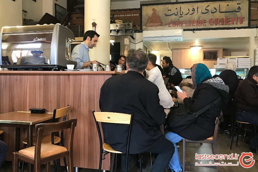 کافه قنادی اوریانت تهران کافه قنادی اوریانت
