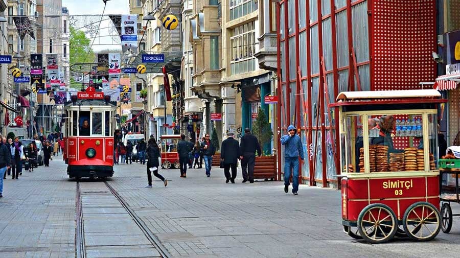 قیمت غذاهای خیابانی ترکیه دکههای خیابانی فروش غذا
