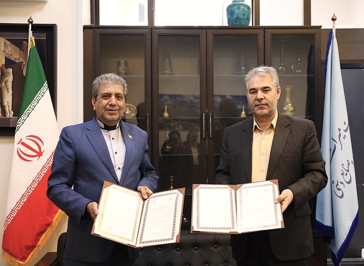 انعقاد تفاهمنامه همکاری میان معاونت صنایعدستی و هنرهای سنتی و مرکز خدمات مشاوره ایرانیان خارج از کشور انعقاد تفاهمنامه همکاری میان معاونت صنایعدستی و هنرهای سنتی و مرکز خدمات مشاوره ایرانیان خارج از کشور